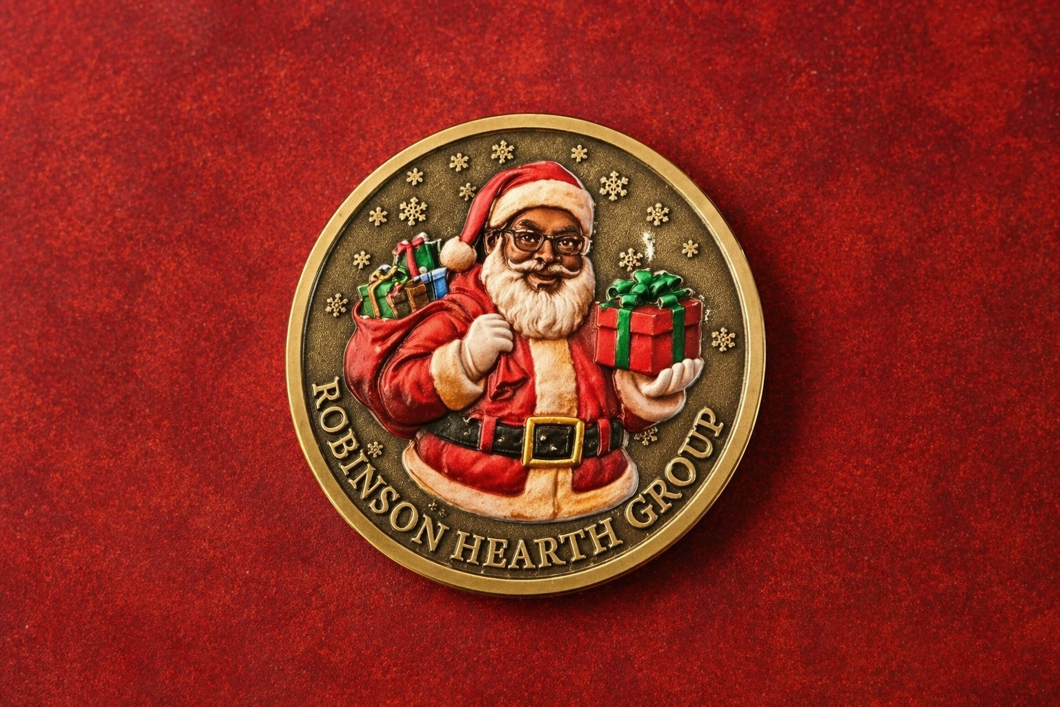 2026 Santa Challenge Coin LIMITED EDITION