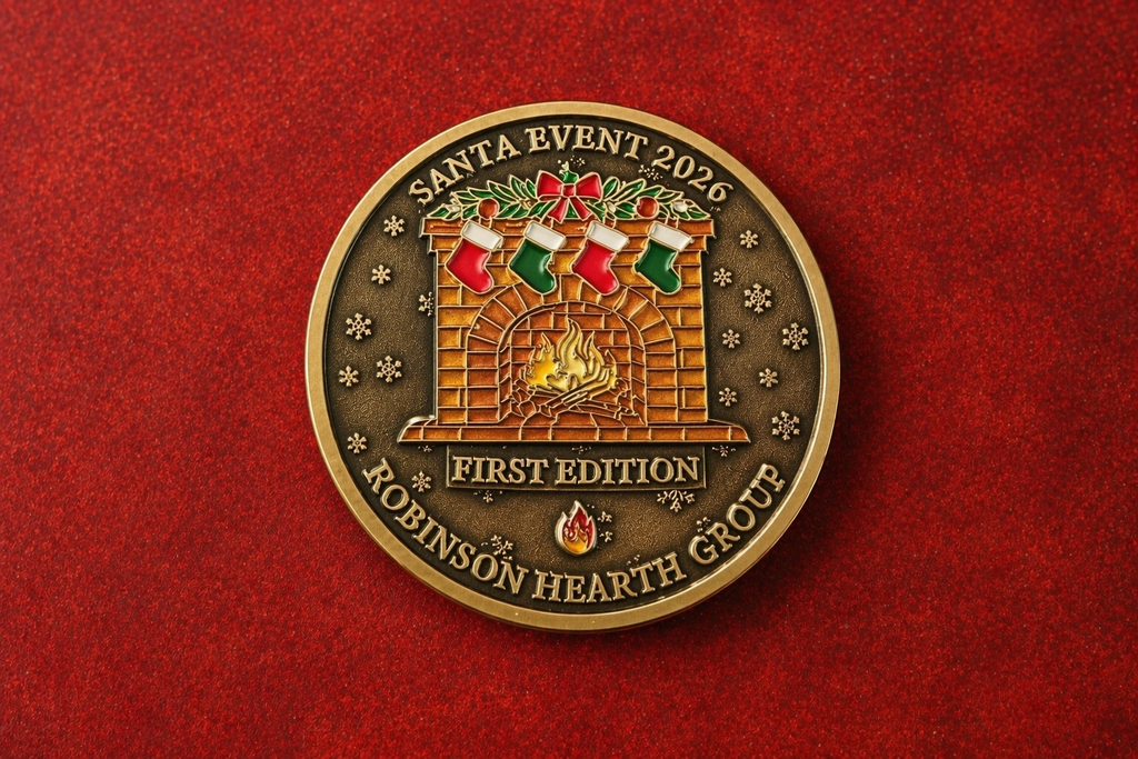 2026 Santa Challenge Coin LIMITED EDITION